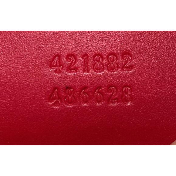 Gucci Sylvie Shoulder Bag Leather Small #236964G75B - Picture 7 of 7